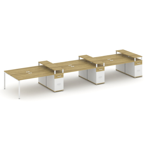 Бенч-система на 6 мест с 3 опорными тумбами Concept CN.DRS-480 фото 11 Бенч-система на 6 мест с 3 опорными тумбами Concept CN.DRS-480 фото 11