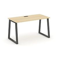 Style Project Стол письменный SN-6T1.SP-011 Акация Лорка/Металл Антрацит/Заглушка Пластик Черный 980