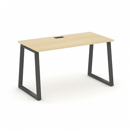 Style Project Стол письменный SN-6T1.SP-011 Акация Лорка/Металл Антрацит/Заглушка Пластик Черный 980