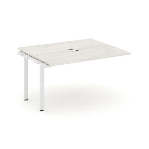 Style Project Проходной наб. элем. перег. стола SN-6P.NSPRG-032 Белый/Металл Черный 1180*1180*750 фото 14