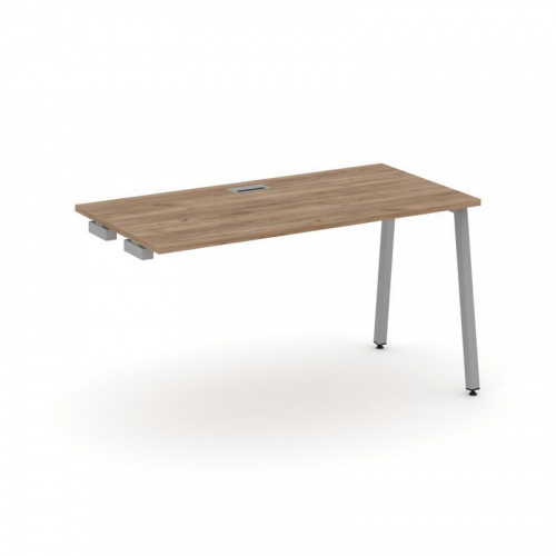 Style Project Стол-приставка к опор. элем. SN-4A.OPRS-004 Дуб Наварра/Металл Антрацит 1580*600*750 фото 14