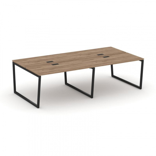 Style Project Рабочая станция 2-х сторон. SN-4T2.DRS-054 Акация Лорка/Металл Антрацит/Заглушка Пласт фото 5