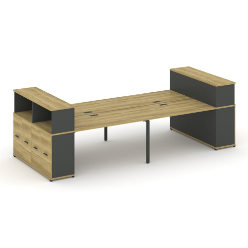 Бенч-система с опорными распашными шкафами Concept CN.DRS-269 фото 4 Бенч-система с опорными распашными шкафами Concept CN.DRS-269 фото 4