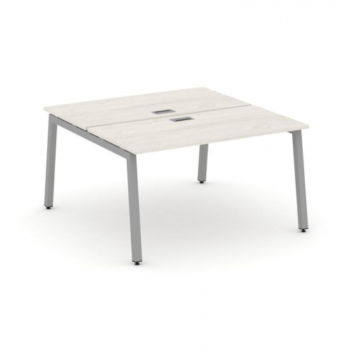 Style Project Рабочая станция 2-х сторон. SN-5A.DRS-021 Акация Лорка/Металл Белый 980*1632*750 фото 6