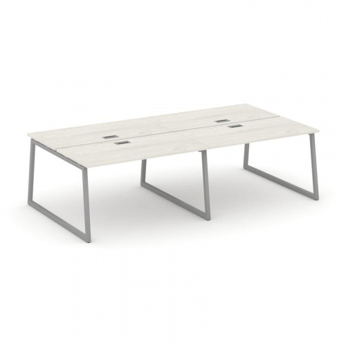 Style Project Рабочая станция 2-х сторон. SN-4T1.DRS-051 Акация Лорка/Металл Антрацит/Заглушка Пласт фото 17