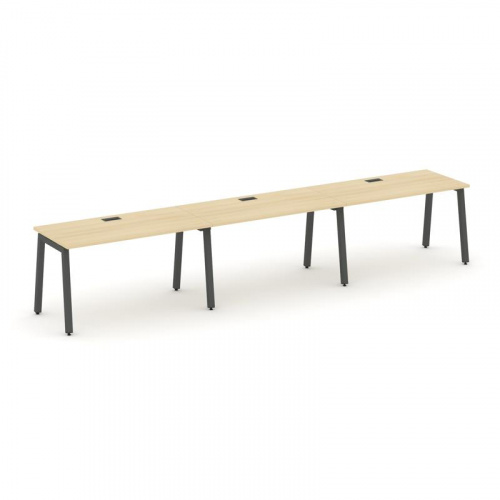 Style Project Рабочая станция 1 сторон. SN-5A.ORS-033 Дуб Наварра/Металл Антрацит 4140*600*750 фото 16