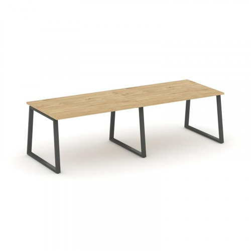 Style Project Стол переговорный SN-6T1.SPRG-011.3 Акация Лорка/Металл Антрацит 1960*980*750 фото 8 Style Project Стол переговорный SN-6T1.SPRG-011.3 Акация Лорка/Металл Антрацит 1960*980*750 фото 8