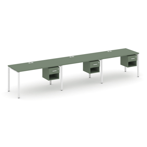 Бенч-система на 3 места с подвесными тумбами Concept CN.ORS-140 Бенч-система на 3 места с подвесными тумбами Concept CN.ORS-140