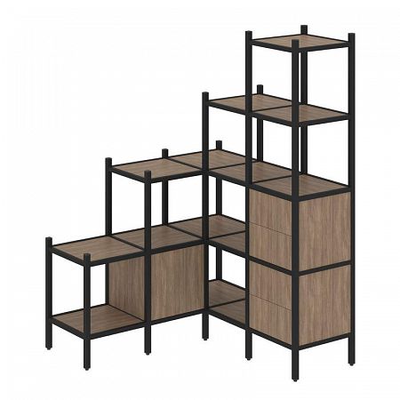 Стеллаж офисный угловой Loft VR.L-40