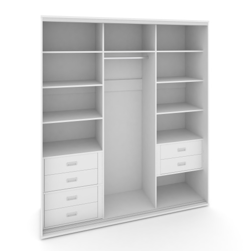 Корпус 3-х секционного шкафа высокого L=2069мм Maris SH.K3-4.1 K7 фото 4