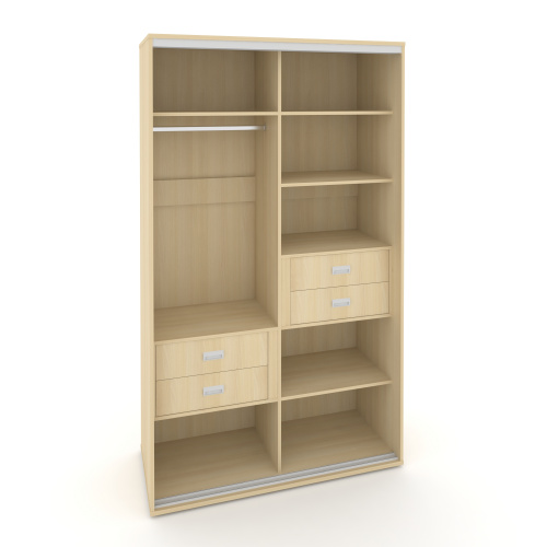 Корпус 2-х секционного шкафа высокого L=1200мм Maris SH.K2-2.1 K5