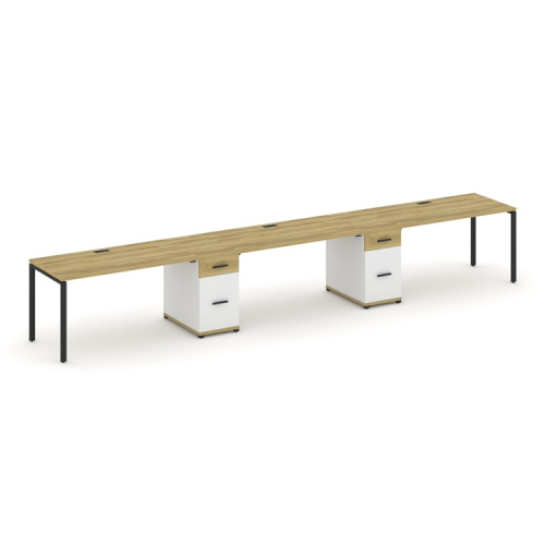 Бенч-система на 3 места с 2 опорными тумбами Concept CN.ORS-439 фото 6 Бенч-система на 3 места с 2 опорными тумбами Concept CN.ORS-439 фото 6