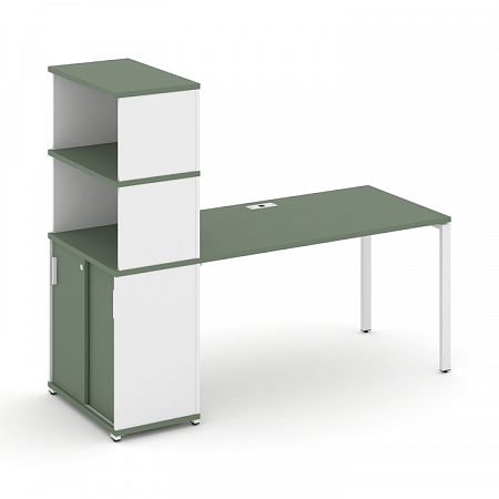 Стол офисный с опорным шкафом-купе Concept CN.SP-242