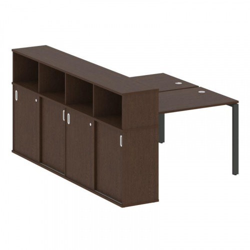 Бенч-система с шкафом-купе на П-обр. м/к Metal System БП.РС-СШК-4.2 фото 6