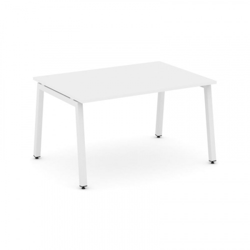 Style Project Стол переговорный SN-5A.SPRG-002.3 Дуб Наварра/Металл Белый 1180*980*750 фото 24