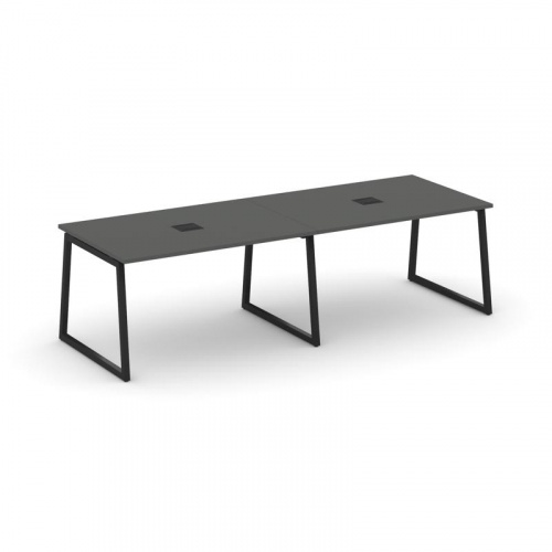 Style Project Стол переговорный SN-4T1.SPRG-013 Акация Лорка/Металл Антрацит/Заглушка Металл Антраци фото 4 Style Project Стол переговорный SN-4T1.SPRG-013 Акация Лорка/Металл Антрацит/Заглушка Металл Антраци фото 4