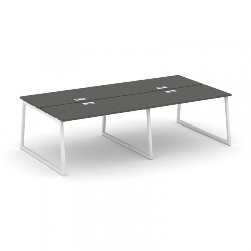 Style Project Рабочая станция 2-х сторон. SN-4T1.DRS-051 Акация Лорка/Металл Антрацит/Заглушка Пласт фото 24