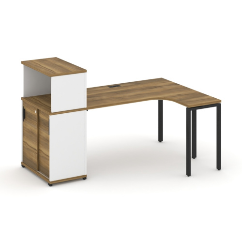 Стол эргономичный с опорным шкафом-купе Concept CN.SA-219(R) Стол эргономичный с опорным шкафом-купе Concept CN.SA-219(R)