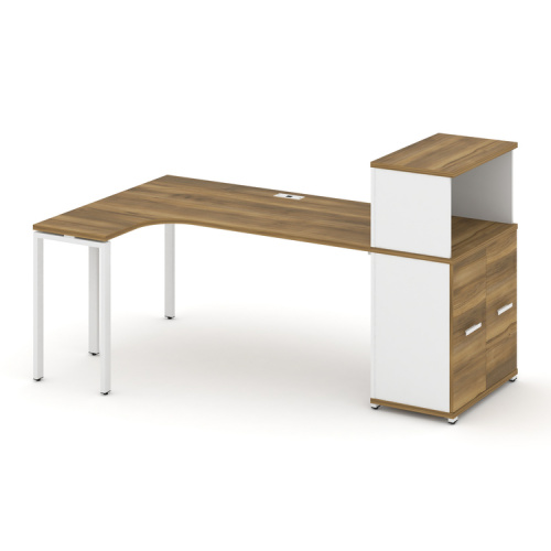 Стол эргономичный с опорным распашным шкафом Concept CN.SA-214(L)
