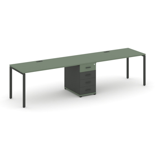 Бенч-система на 2 места с 1 опорной тумбой Concept CN.ORS-404 фото 2 Бенч-система на 2 места с 1 опорной тумбой Concept CN.ORS-404 фото 2