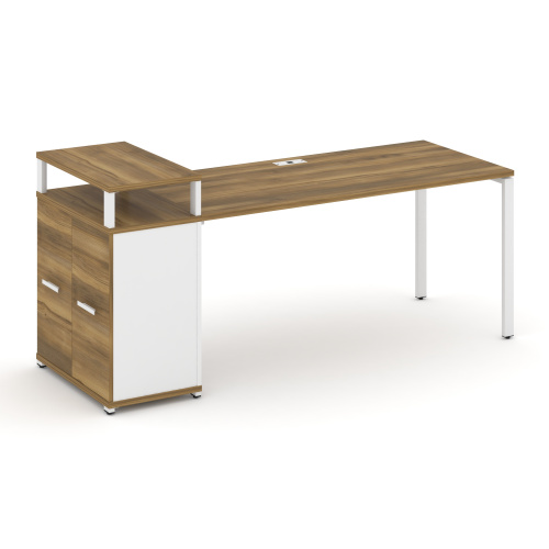 Стол офисный с опорным распашным шкафом Concept CN.SP-224 фото 8 Стол офисный с опорным распашным шкафом Concept CN.SP-224 фото 8