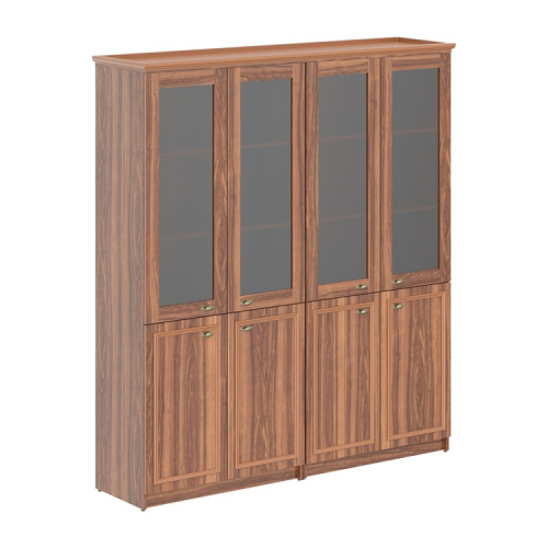 Шкаф высокий 2-х секционный комбинированный Raut RHC 180.2 фото 2