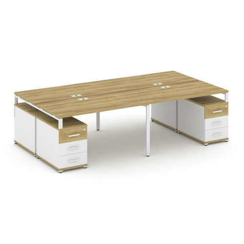 Бенч-система на 4 места с 2 опорными тумбами Concept CN.DRS-327 фото 11 Бенч-система на 4 места с 2 опорными тумбами Concept CN.DRS-327 фото 11