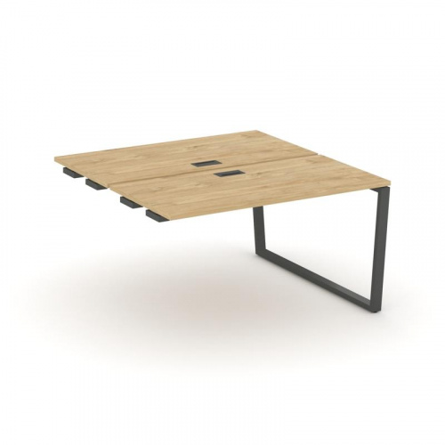 Style Project Стол-приставка к опор. элем. SN-6T2.DPRS-004 Акация Лорка/Металл Антрацит/Заглушка Пла фото 22