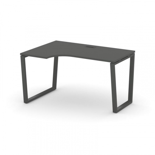 Style Project Стол рабочий эргоном. SN-6T2.SPA-012(L) Акация Лорка/Металл Антрацит/Заглушка Пластик фото 27