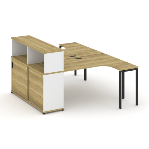 Бенч-система с опорным шкафом-купе с надставкой Concept CN.DSA-219 фото 6 Бенч-система с опорным шкафом-купе с надставкой Concept CN.DSA-219 фото 6