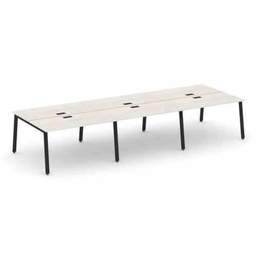 Style Project Рабочая станция 2-х сторон. SN-6A.DRS-063 Дуб Наварра/Металл Белый 4140*1232*750 фото 9 Style Project Рабочая станция 2-х сторон. SN-6A.DRS-063 Дуб Наварра/Металл Белый 4140*1232*750 фото 9