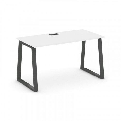 Style Project Стол письменный SN-6T1.SP-011 Акация Лорка/Металл Антрацит/Заглушка Пластик Черный 980 фото 26