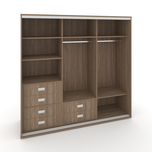 Корпус 3-х секционного шкафа низкого L=2669мм Maris SH.K3-8.2 K7 фото 2