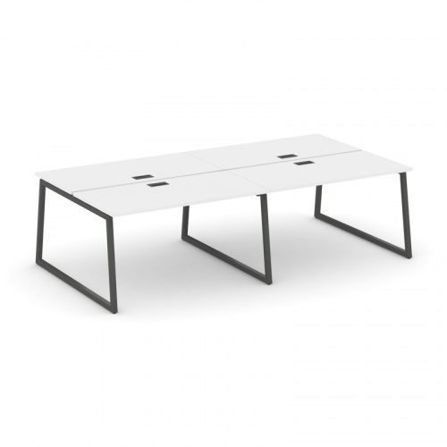 Style Project Рабочая станция 2-х сторон. SN-4T1.DRS-051 Акация Лорка/Металл Антрацит/Заглушка Пласт фото 13