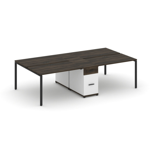 Бенч-система на 4 места с 1 опорной тумбой Concept CN.DRS-422 фото 9 Бенч-система на 4 места с 1 опорной тумбой Concept CN.DRS-422 фото 9