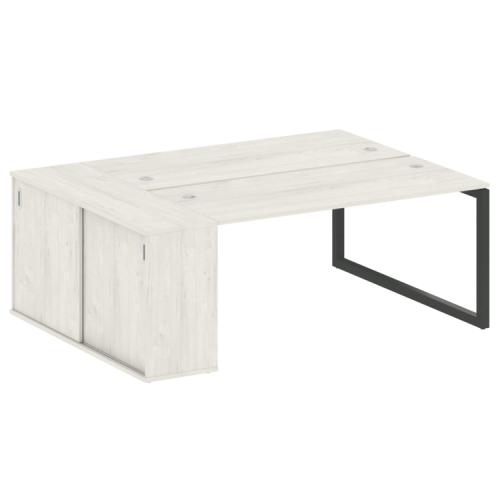 Бенч-система с шкафом-купе на О-обр. м/к Metal System Quattro 50БО.РС-СШК-1.4 фото 4