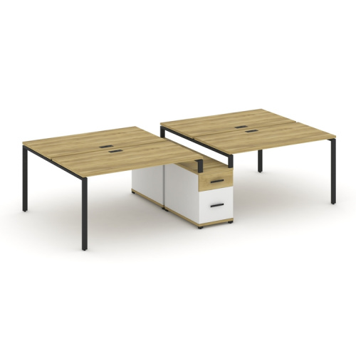 Бенч-система на 4 места с опорной тумбой Concept CN.DRS-315 фото 6 Бенч-система на 4 места с опорной тумбой Concept CN.DRS-315 фото 6