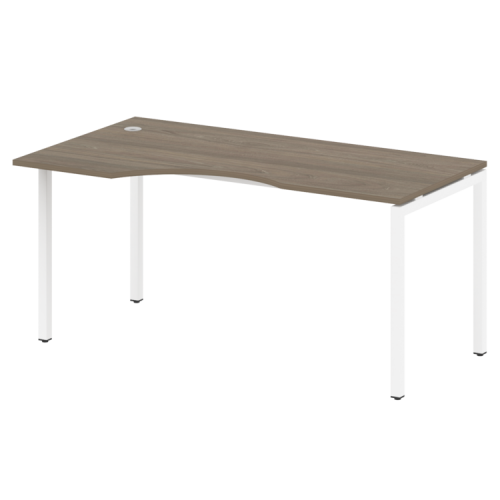 Стол криволинейный левый на П-обр. м/к Metal System Quattro 40БП.СА-1 (L)