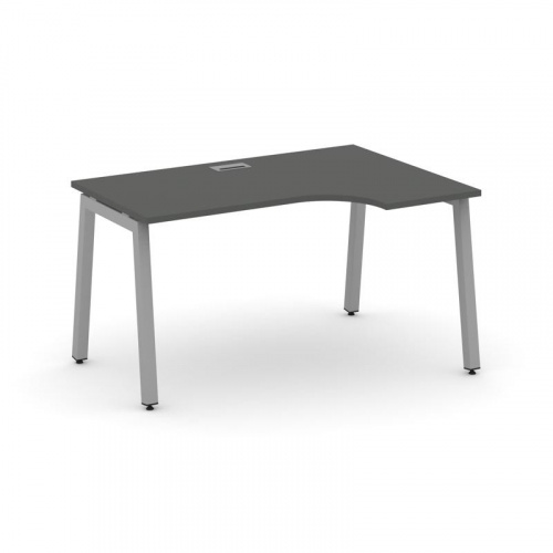 Style Project Стол рабочий эргоном. SN-5A.SPA-002(R) Дуб Табак/Металл Антрацит 1580*600/980*750 фото 6 Style Project Стол рабочий эргоном. SN-5A.SPA-002(R) Дуб Табак/Металл Антрацит 1580*600/980*750 фото 6