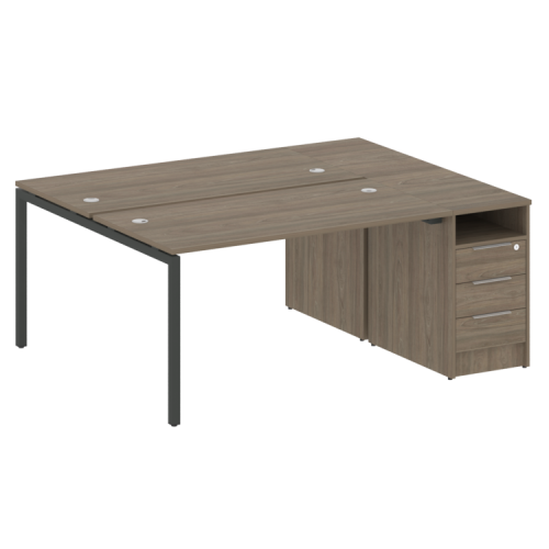 Бенч-система с тумбой на П-обр. м/к Metal System Quattro 40БП.РС-СТП-2.3 фото 3 Бенч-система с тумбой на П-обр. м/к Metal System Quattro 40БП.РС-СТП-2.3 фото 3