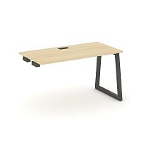 Style Project Стол-приставка к опор. элем. SN-5T1.OPRS-014 Акация Лорка/Металл Антрацит/Заглушка Пла