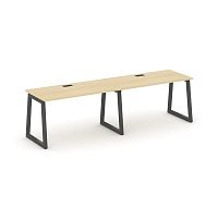 Style Project Рабочая станция 1 сторон. SN-5T1.ORS-004 Акация Лорка/Металл Антрацит/Заглушка Пластик