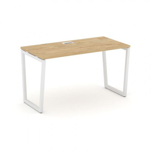 Style Project Стол письменный SN-4T2.SP-005 Акация Лорка/Металл Антрацит/Заглушка Пластик Черный 178 фото 3