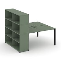 Бенч-система с опорным стеллажом с надставкой Concept CN.DRS-216