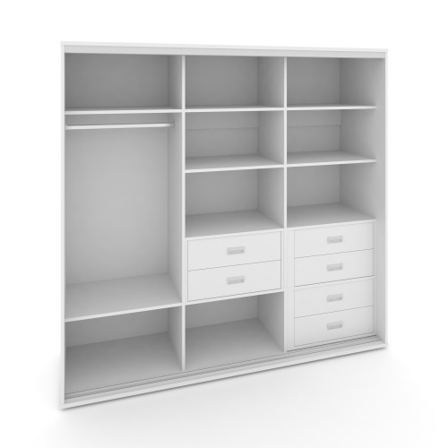 Корпус 3-х секционного шкафа низкого L=2519мм Maris SH.K3-7.2 K3 фото 7