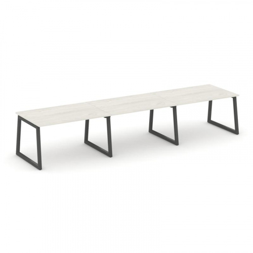 Style Project Стол переговорный SN-5T1.SPRG-024.3 Акация Лорка/Металл Антрацит 4740*980*750 фото 24