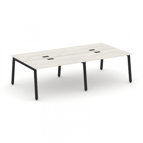 Style Project Рабочая станция 2-х сторон. SN-5A.DRS-034 Белый/Металл Антрацит 3160*1232*750 фото 6 Style Project Рабочая станция 2-х сторон. SN-5A.DRS-034 Белый/Металл Антрацит 3160*1232*750 фото 6