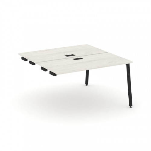 Style Project Стол-приставка к опор. элем. SN-4A.DPRS-011 Дуб Наварра/Металл Белый 980*1432*750 фото 12 Style Project Стол-приставка к опор. элем. SN-4A.DPRS-011 Дуб Наварра/Металл Белый 980*1432*750 фото 12