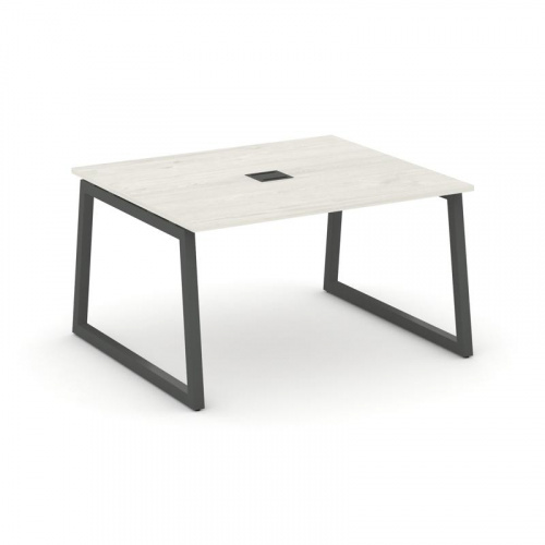 Style Project Стол переговорный SN-5T1.SPRG-033 Акация Лорка/Металл Антрацит/Заглушка Металл Антраци фото 24