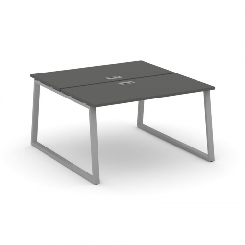 Style Project Рабочая станция 2-х сторон. SN-6T1.DRS-023 Акация Лорка/Металл Антрацит/Заглушка Пласт фото 18